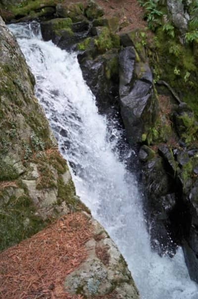 The Falls at Stairway Portage between Duncan and Rose Lakes. From here, we headed east along the shore back to camp.