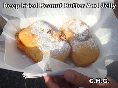 Delicious Deep Fried Peanut Butter And Jelly Sandwiches. This unique item is so delicious. And so easy to make.