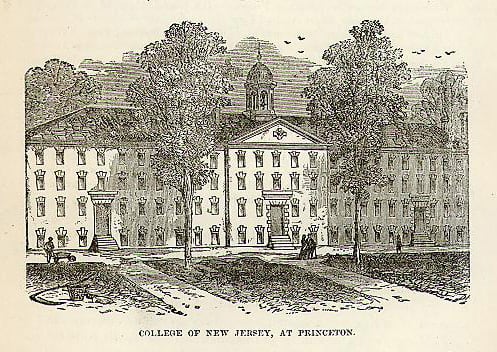 College of New Jersey; Wood engraving/Source: http://www.philaprintshop.com/images/collegenewjersey.jpg