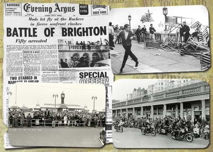 Mods and rockers fought each other for being 'different' - in reality they were both fighting the system, and the system had no idea what to do about it!