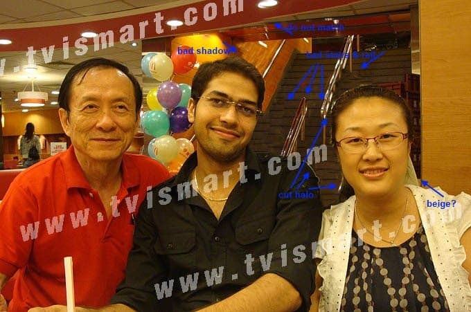Same picture, with edited portions highlighted. Please also note, the meeting is in a McDonalds. See the logo on the balloons?