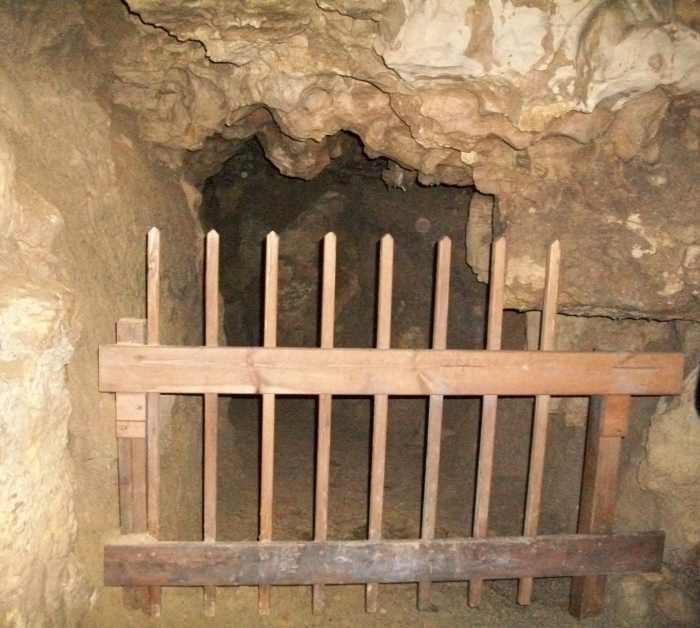 This is a new exploration not opened for tourists yet. This path will make Crystal cave the longest cave in Wisconsin.