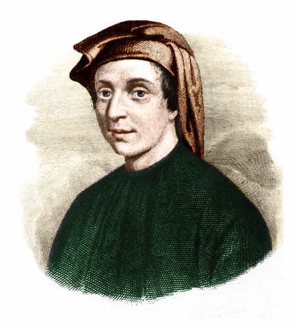 Fig. 2. Portrait of Leonardo Fibonacci (c.1170-c.1250), an Italian mathematician. Nowadays Fibonacci is best known for the number sequence named after him and for spreading Arabic numerical system.