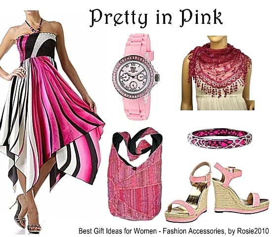 2013 Best Gift Ideas for Women - Fashion Accessories Gifts $100, by Rosie2010, photo collage by Rosie2010