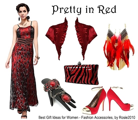 2013 Best Gift Ideas for Women - Fashion Accessories Gifts $100, by Rosie2010, photo collage by Rosie2010