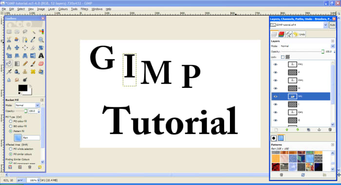 GIMP Tutorial - How to Create Layers - HubPages