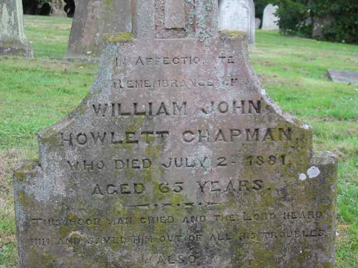 Eliza and William John Howlett Chapman
