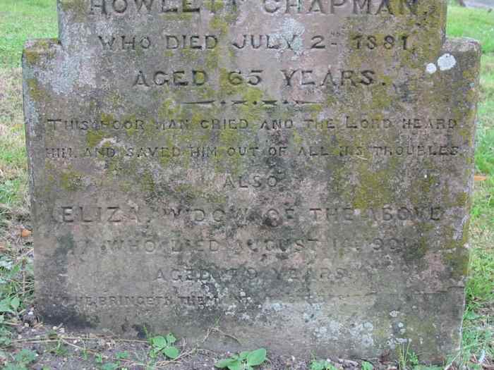 Eliza and William John Howlett Chapman