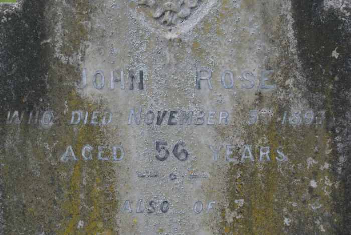 John Rose, St. Laud's Sherington, Buckinghamshire