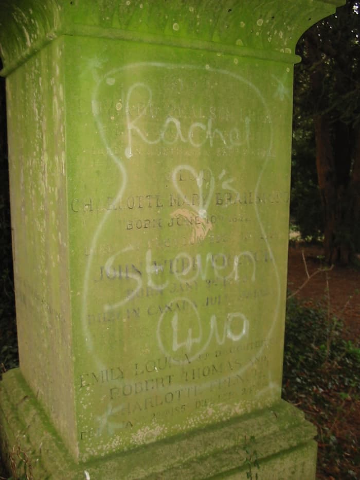 Charlotte Mary Brailsford born 10 Jun 1842, died 15 Feb 1925, died at Croydon, Surrey, buried at St. Peter & St. Paul's, Newport Pagnell, Buckinghamshire