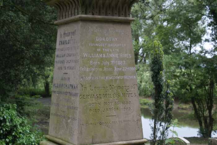 William and Charlotte Chapman (with Hives family)