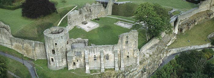 Barnard Castle - rendered unfit for dwelling during the Civil War. This was another royal castle originally built by Bernard de Bailleul (Baliol), related to the Scots king's ancestors