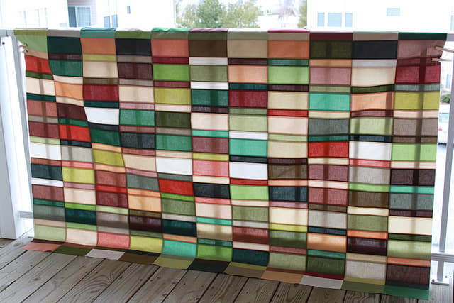 Modern quilts use simple shapes, and focus on color, balance and technical skills.