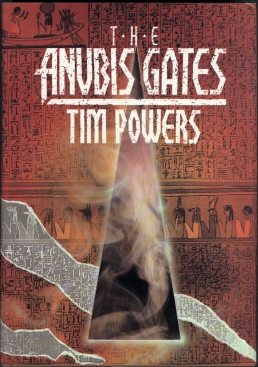 The Anubis Gates by Tim Powers published in 1983 by Ace Books. It won the Philp K Dick award and was nominated for several more