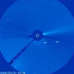 Here is a SOHO image that was leaked to the public and yet we as a society are still waiting to be told what to believe!