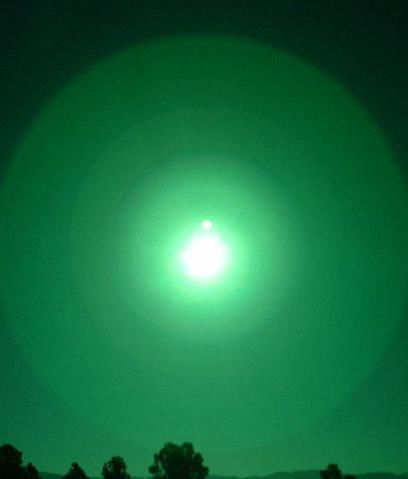 This image using a welders visor for a filter shows a good image of another planet near the Sun.