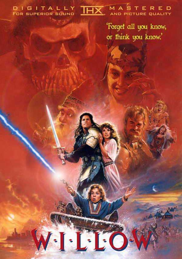 Arte del póster Willow (1988) de John Alvin