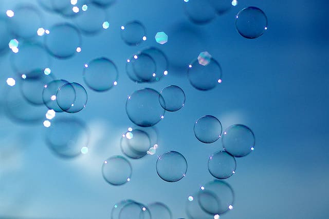 Many memories driven by the transitioning winds of life are captured in drifting bubbles.