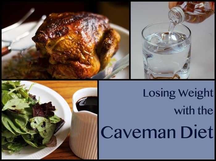 By spacing out your meals and drinking lots of water every day, you can lose weight with the "caveman" diet.