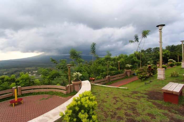 Lignon HIll is where you will be able to see the magnificence of Mt. Mayon not unless it's being covered by clouds