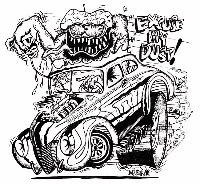 The Lowbrow Hot Rod Monster Art Of Stanley Mouse - HubPages