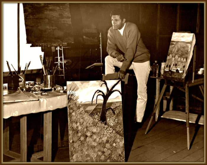 Jack Lord was a very gifted Artist, and his work is very valuable now. Jack said that working with his paintings helped him deal with the loss of his son, and never getting to be part of his life.