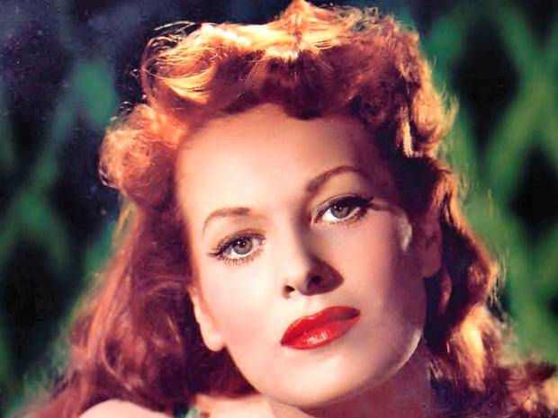 (1920-2015) Movie legend, O'Hara starred in close to a hundred films with many famous actors, including John Wayne.