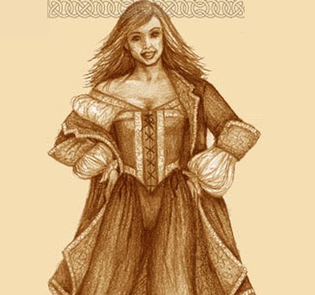 Grace O'Malley (1530-1603) was the first female entrepreneur who founded a business in sailing ships and international trade.