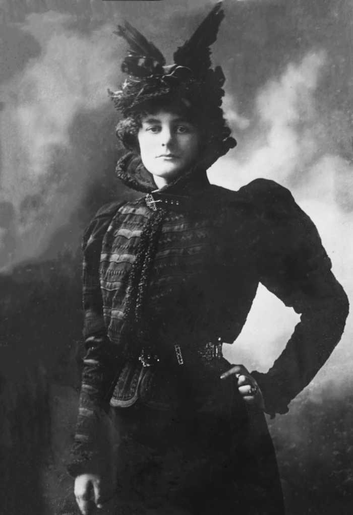 Political rebel rouser, spent time in jail for her agitations. On and off companion of poet William Butler Yeats. Mother of Nobel Peace Prize winner, Sean McBride. Hardly a stagnant life!