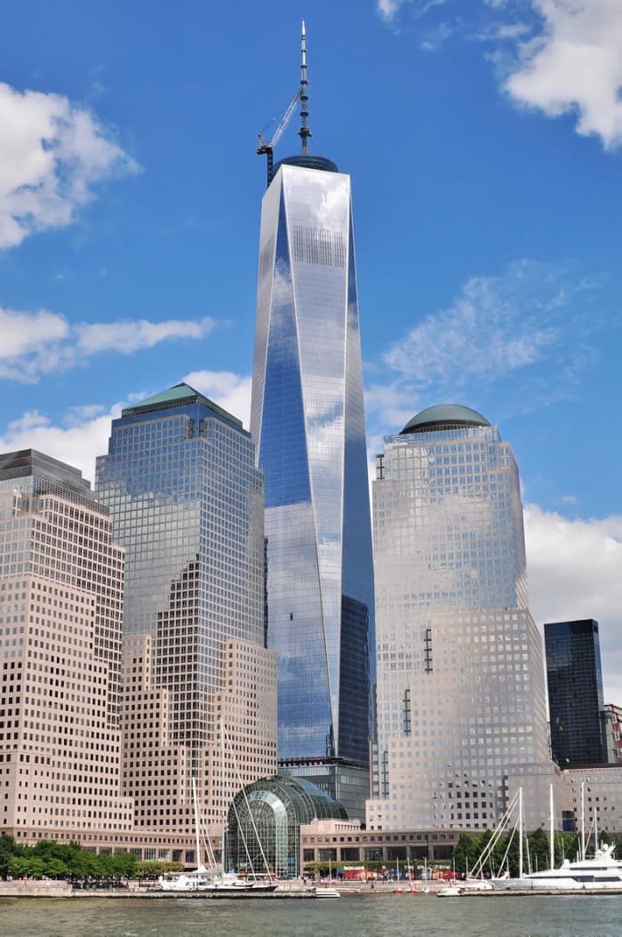 The One World Trade Center otherwise known as the Freedom Tower