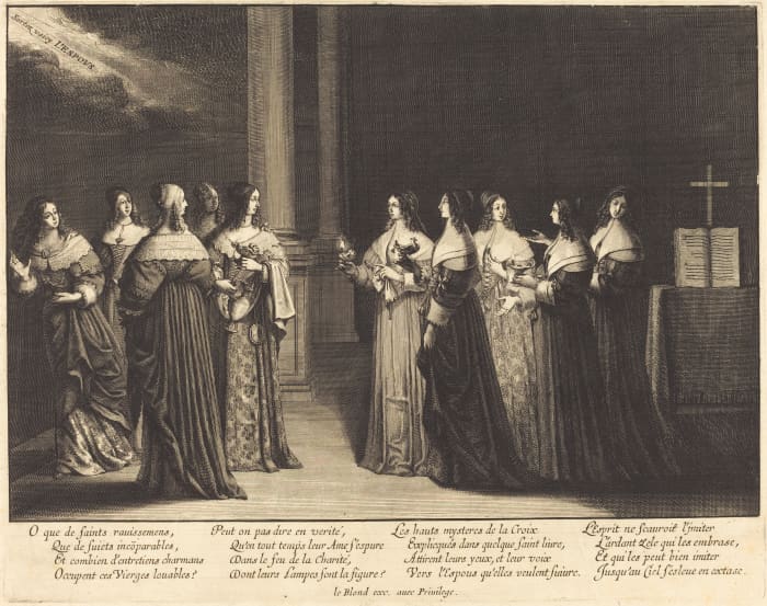 Women wore many layers of clothing with natural, flowing lines.