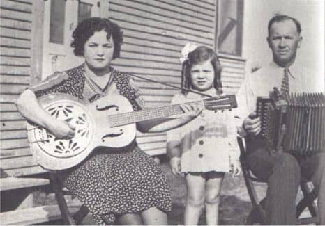 An image of Cléoma Breaux with her husband Joe Falcon