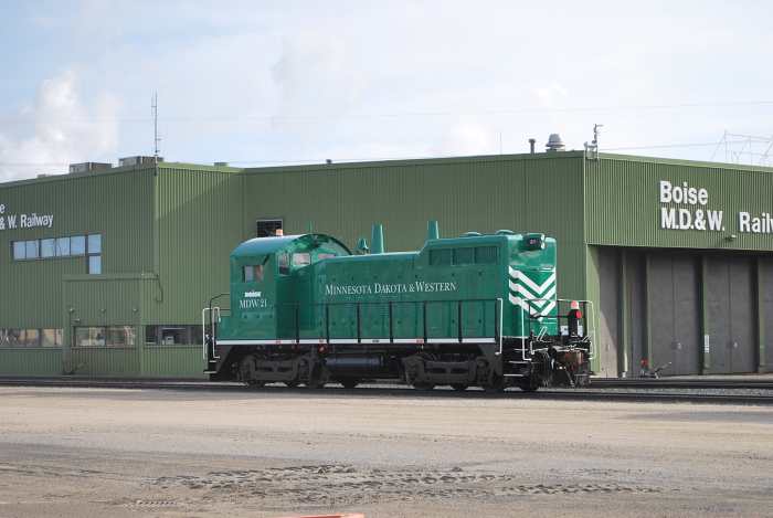 MD & W Switching engine.