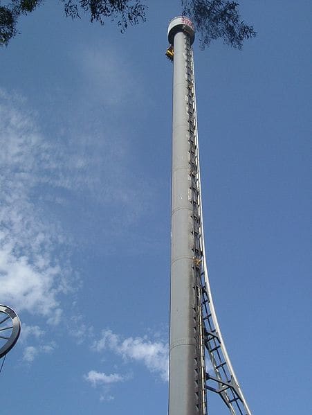 Tower of Terror at Dreamworld in the Gold Coast, Australia has been revamped and renamed but still remains one of the tallest, fastest, and scariest roller coasters in the world.