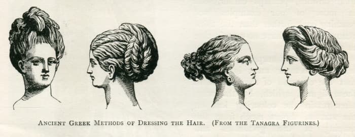 Ancient Greek hair styling also used flat irons.