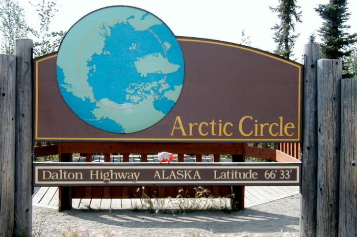 Crossing the Arctic Circle ...a faraway place you can drive to from the U.S. or Canada