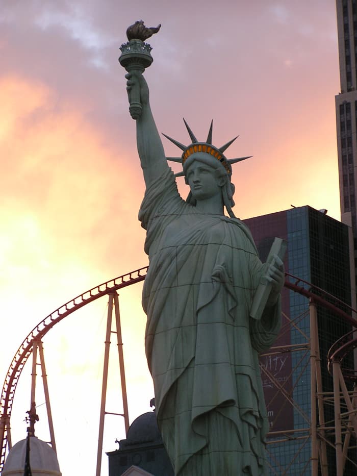 "Give me your tired Your Poor, Your huddled masses yearning to be free."