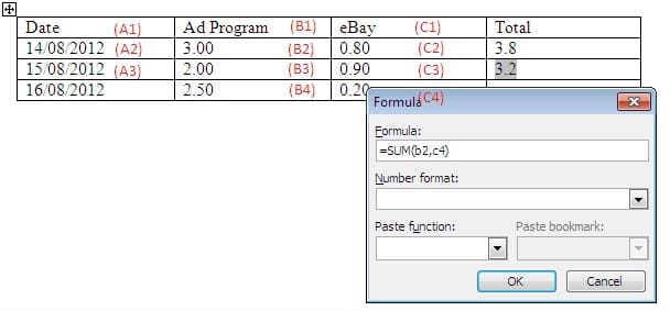 Using the Table Menu in Microsoft Office Word 2003 - HubPages