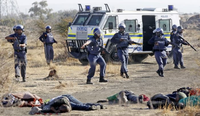 The massacre of 45 people, including 34 miners, at Marikana in the North West province is an inevitable outcome of a system of production and exploitation that has historically treated human life as cheap and disposable.