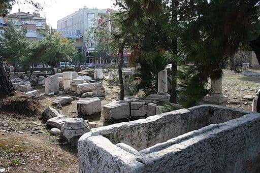 Ancient ruins in Thyatira.