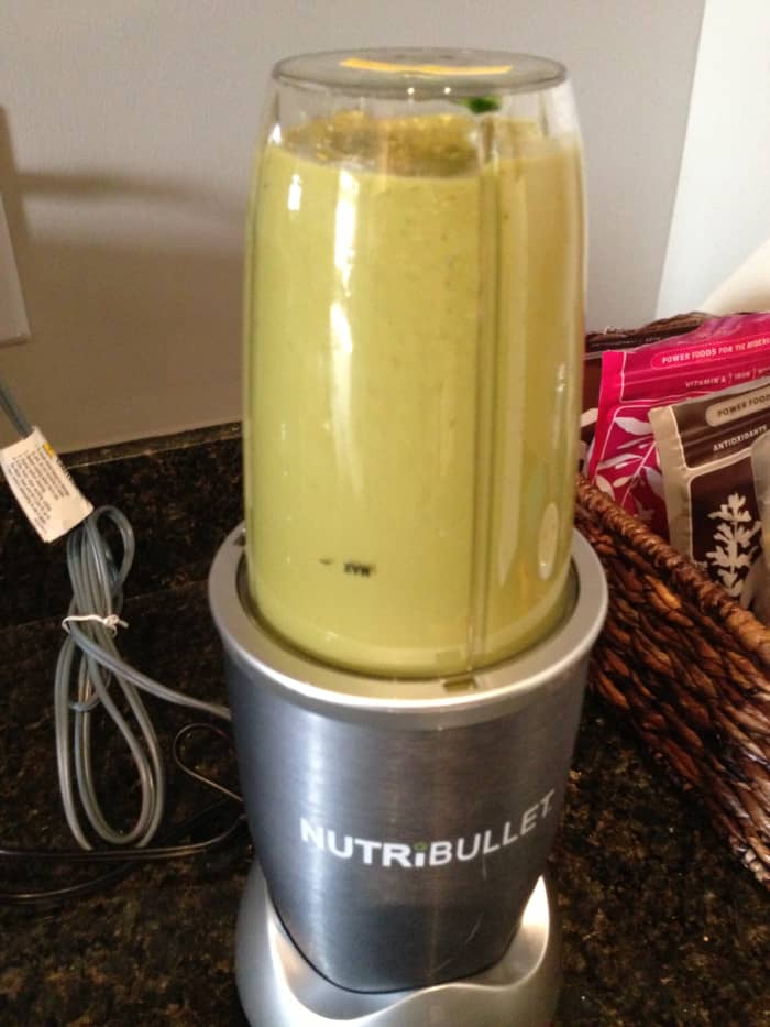 Step 9: You're done! Make sure the end result is a smooth, green substance. Look interesting - tastes delicious! Is even better for you.