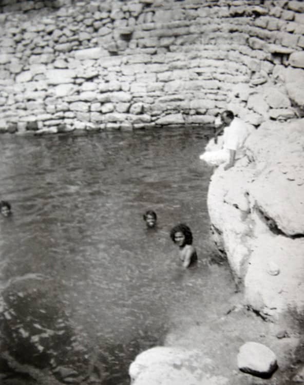Swami was an excellent swimmer. (Isn't that natural? He has taught all of us how to swim across the ocean of worldly existence, the bhavasagara.)