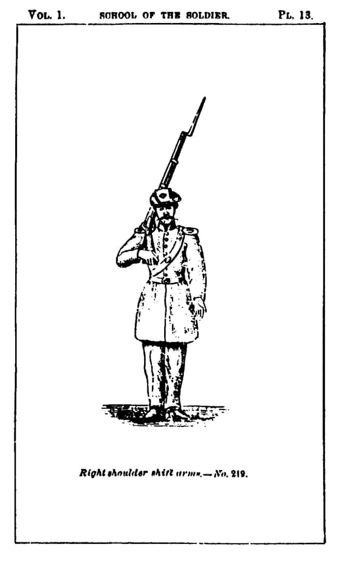 American Civil War Life Union Infantryman Drills 2 Manual of Arms