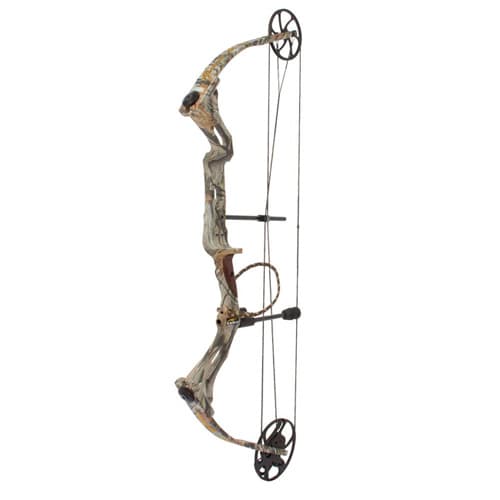 Camo Pattern Next Vista Cam Eagle High Performance Cam 26" - 31" (mods included) Draw Lengths 26" - 31" (mods included) Draw Weights 50-60 lbs, 60-70 lbs Let Off 80% Axle to Axle Width 32" Mass Weight 3.65 lbs Brace Height 7.75" String Premium Stone