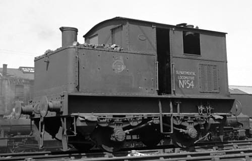 You might stay small and gather some interesting motive power on your layout, such as this 1960s Departmental (non-revenue earning) Sentinel Shunter, always useful in a small, croded environment.