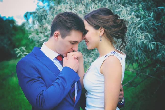 Kissing but only on hand helps to keep that spark in your platonic relationship