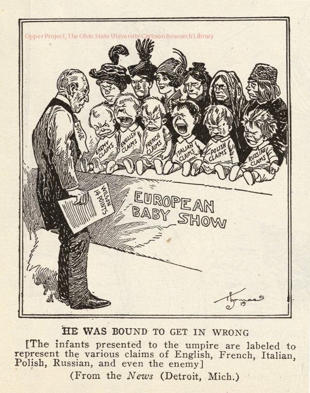 1919 commentators were not unaware of the challenge that juggling the host of different national interests presented.