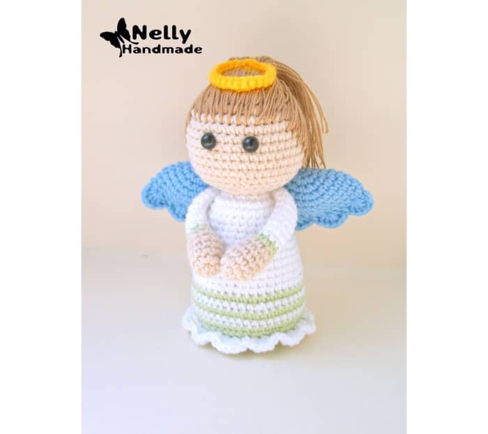 Christmas angel amigurumi pattern