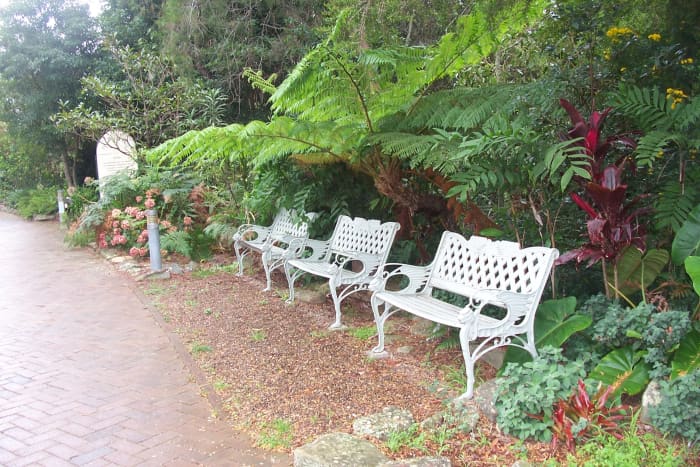 A lovely tranquil place to wander, to admire the unusual building and stroll in the gardens.
