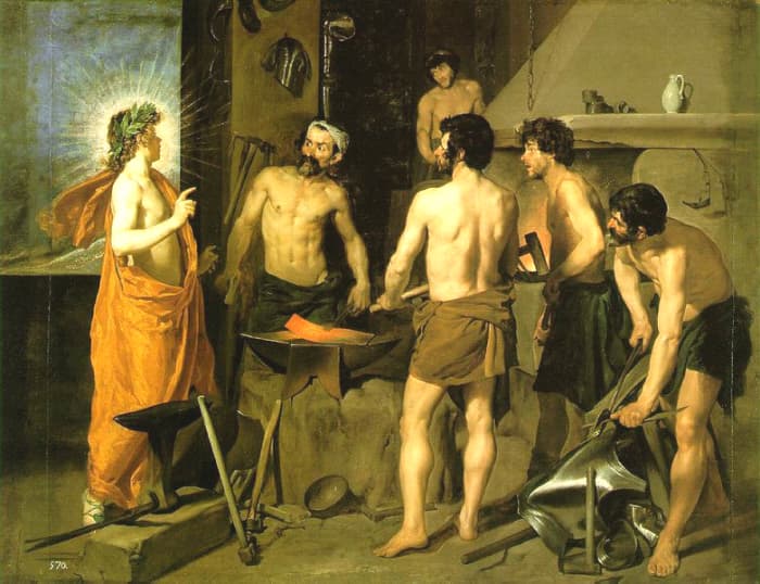 Apollo in The Forge of Vulcan by Velazquez